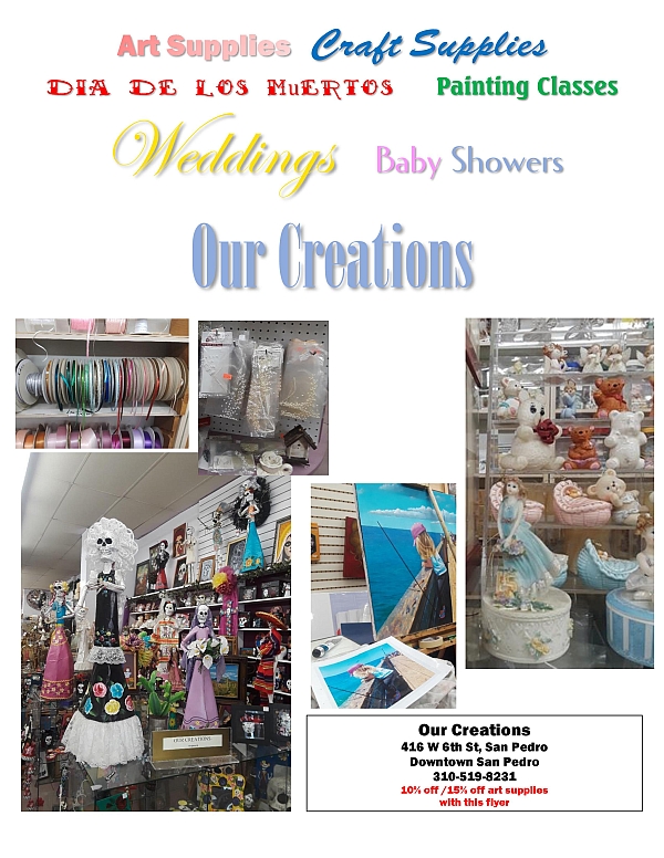 Our Creations flyer