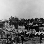 Front Street (now Harbor Blvd) at the turn of the century